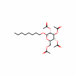 (2R,3R,4S,5R,6R)-2-(Acetoxymethyl)-6-(octyloxy)tetrahydro-2H-pyran-3,4,5-triyl triacetate