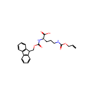 (R)-2-((((9H-Fluoren-9-yl)methoxy)carbonyl)amino)-5-(((allyloxy)carbonyl)amino)pentanoic acid