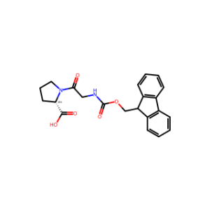 (S)-1-(2-((((9H-Fluoren-9-Yl)Methoxy)Carbonyl)Amino)Acetyl)Pyrrolidine-2-Carboxylic Acid