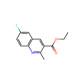 Ethyl 6-fluoro-2-methyl-3-quinolinecarboxylate