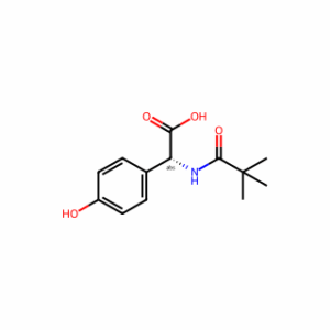 (R)-2-(4-Hydroxyphenyl)-2-pivalamidoacetic acid (Amoxicillin Impurity)