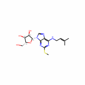 (2R,3S,4R,5R)-2-(Hydroxymethyl)-5-(6-((3-methylbut-2-en-1-yl)amino)-2-(methylthio)-9H-purin-9-yl)tetrahydrofuran-3,4-diol