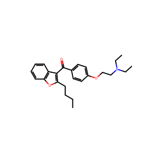 (2-Butylbenzofuran-3-yl)(4-(2-(diethylamino)ethoxy)phenyl)methanone