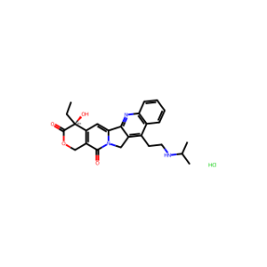 (S)-4-Ethyl-4-Hydroxy-11-(2-(Isopropylamino)Ethyl)-1H-Pyrano[3′,4′:6,7]Indolizino[1,2-B]Quinoline-3,14(4H,12H)-Dione Hydrochloride