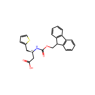 (S)-3-((((9H-Fluoren-9-yl)methoxy)carbonyl)amino)-4-(thiophen-2-yl)butanoic acid