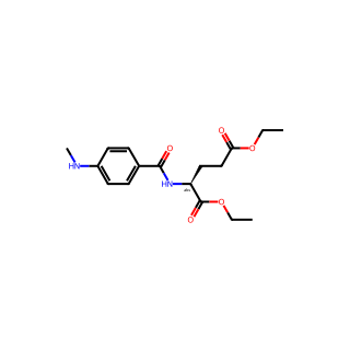 (S)-Diethyl 2-(4-(methylamino)benzamido)pentanedioate