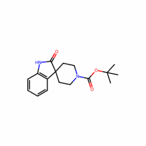 Spiro[3H-indole-3,4′-piperidine]-1′-carboxylic acid, 1,2-dihydro-2-oxo-, 1,1-dimethylethyl ester