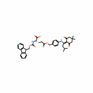 L-Glutamic acid, N-[(9H-fluoren-9-ylmethoxy)carbonyl]-, 5-[[4-[[1-(4,4-dimethyl-2,6-dioxocyclohexylidene)-3-methylbutyl]amino]phenyl]methyl] ester