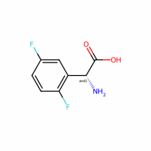 α-Amino-2,5-difluorobenzeneacetic acid
