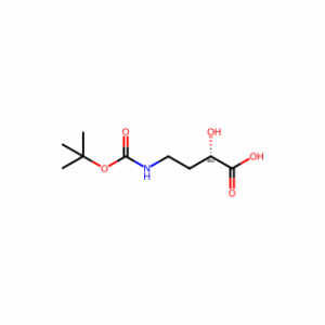 (2S)-4-[(tert-Butoxycarbonyl)amino]-2-hydroxybutanoic acid