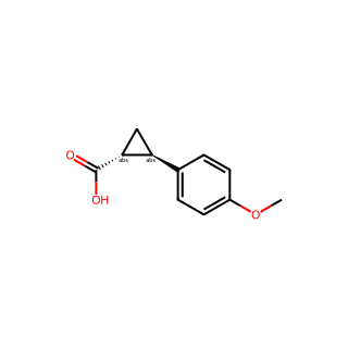 TRANS-2-(4-METHOXYPHENYL)CYCLOPROPANECARBOXYLIC ACID