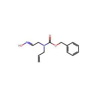 (E)-benzyl allyl(2-(hydroxyimino)ethyl)carbamate