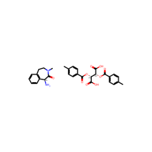 (S)-1-amino-3-methyl-4,5-dihydro-1H-benzo[d]azepin-2(3H)-one (2R,3R)-2,3-bis((4-methylbenzoyl)oxy)succinate