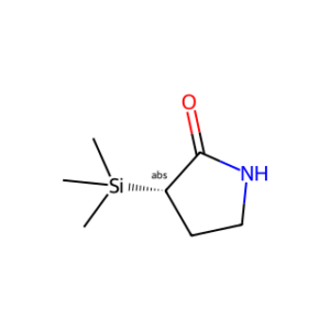 (S)-3-(trimethylsilyl)pyrrolidin-2-one