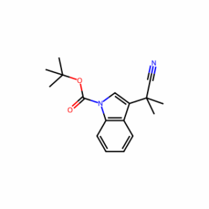 Tert-Butyl 3-(2-Cyanopropan-2-Yl)-1H-Indole-1-Carboxylate