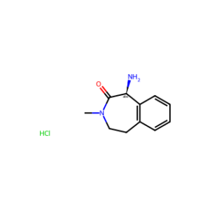 (S)-1-Amino-3-methyl-4,5-dihydro-1H-benzo[d]azepin-2(3H)-one hydrochloride