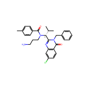 (R)-N-(3-aminopropyl)-N-(1-(3-benzyl-7-chloro-4-oxo-3,4-dihydroquinazolin-2-yl)-2-methylpropyl]-4-methylbenzamide