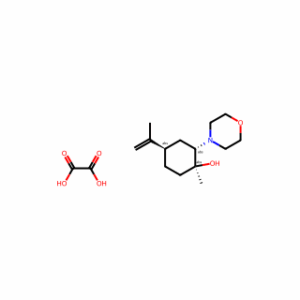 (1S,2S,4R)-1-methyl-2-morpholino-4-(prop-1-en-2-yl)cyclohexanol oxalate