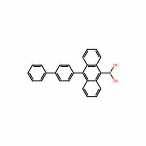 (10-([1,1′-Biphenyl]-4-yl)anthracen-9-yl)boronic acid