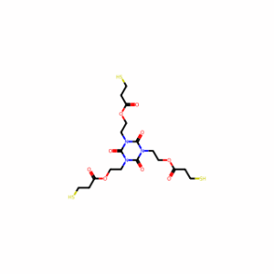 (2,4,6-Trioxo-1,3,5-triazinane-1,3,5-triyl)tris(ethane-2,1-diyl) tris(3-mercaptopropanoate)