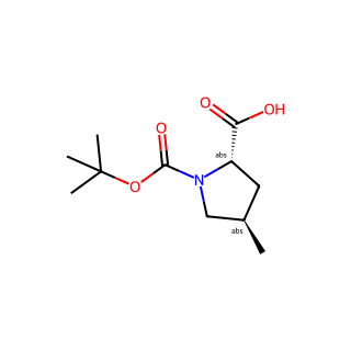 (2S,4R)-1-(Tert-Butoxycarbonyl)-4-Methylpyrrolidine-2-Carboxylic Acid