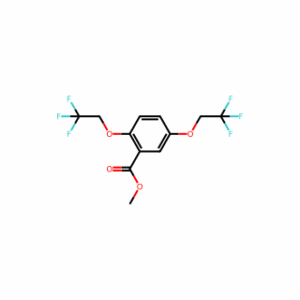 METHYL 2,5-BIS(2,2,2-TRIFLUOROETHOXY)BENZOATE