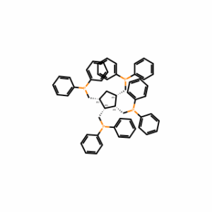 ((1R,2R,3S,4S)-rel-Cyclopentane-1,2,3,4-tetrayltetrakis(methylene))tetrakis(diphenylphosphine)