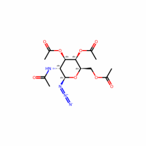 (2R,3R,4R,5R,6R)-5-Acetamido-2-(acetoxymethyl)-6-azidotetrahydro-2H-pyran-3,4-diyl diacetate