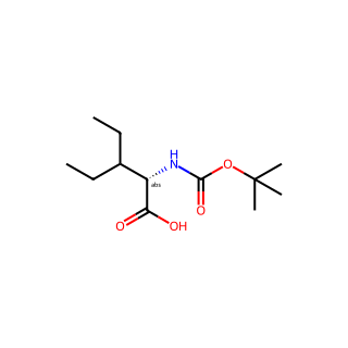 (S)-2-((tert-Butoxycarbonyl)amino)-3-ethylpentanoic acid
