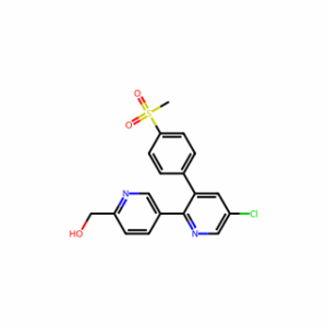 (5-Chloro-3-(4-(methylsulfonyl)phenyl)-[2,3′-bipyridin]-6′-yl)methanol (Etoricoxib Impurity)