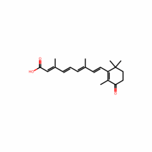 (2E,4E,6E,8E)-3,7-dimethyl-9-(2,6,6-trimethyl-3-oxo-1-cyclohexenyl)nona-2,4,6,8-tetraenoic acid