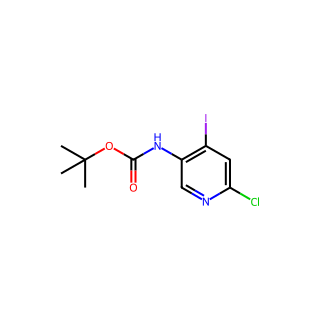 tert-Butyl (6-chloro-4-iodopyridin-3-yl)carbamate