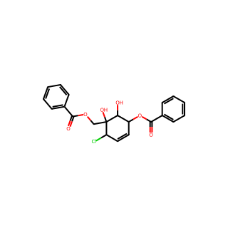 (1S,6α)-1-(Benzoyloxy)methyl-6-chloro-4-cyclohexene-1β,2β,3α-triol 3-benzoate