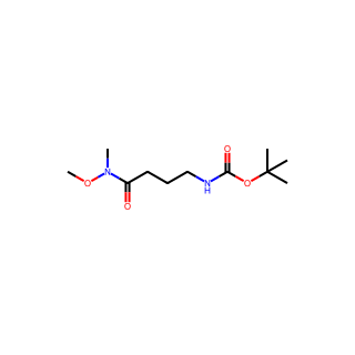 tert-Butyl (4-(methoxy(methyl)amino)-4-oxobutyl)carbamate