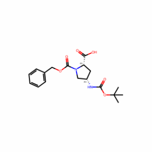 (2S,4S)-4-tert-Butoxycarbonylamino-pyrrolidine-1,2-dicarboxylic acid 1-benzyl ester
