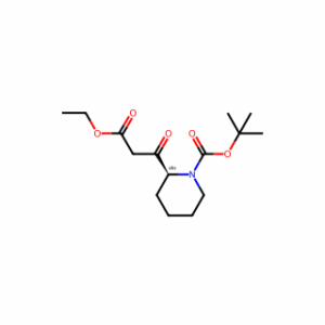 (2S)-1-BOC-BETA-OXO-2-PIPERIDINEPROPANOIC ACID ETHYL ESTER