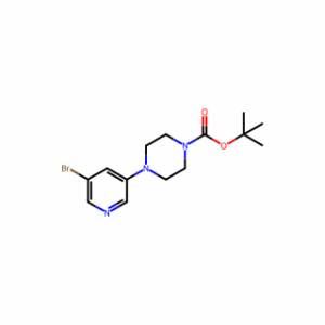 tert-Butyl 4-(5-bromopyridin-3-yl)piperazine-1-carboxylate