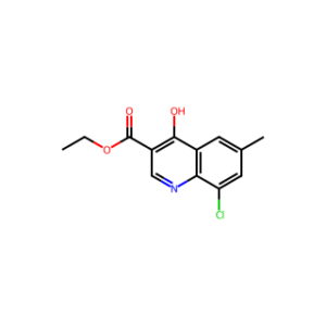 ethyl 8-chloro-4-hydroxy-6-methyl-3-quinolinecarboxylate
