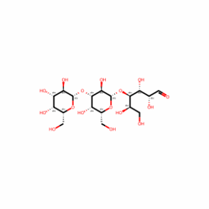 (2R,3R,4R,5R)-4-(((2S,3R,4S,5S,6R)-3,5-Dihydroxy-6-(hydroxymethyl)-4-(((2S,3R,4S,5R,6R)-3,4,5-trihydroxy-6-(hydroxymethyl)tetrahydro-2H-pyran-2-yl)oxy)tetrahydro-2H-pyran-2-yl)oxy)-2,3,5,6-tetrahydroxyhexanal