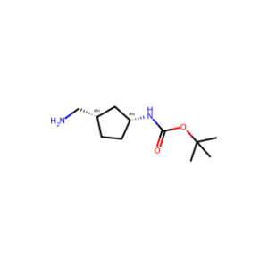 tert-Butyl ((1R,3S)-3-(aminomethyl)cyclopentyl)carbamate
