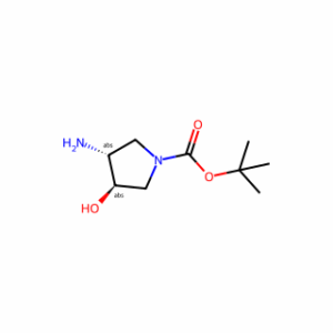 (3R,4R)-tert-Butyl 3-amino-4-hydroxypyrrolidine-1-carboxylate