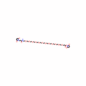 α-[2-[[3-(2,5-Dihydro-2,5-dioxo-1H-pyrrol-1-yl)-1-oxopropyl]amino]ethyl]-ω-[3-[(2,5-dioxo-1-pyrrolidinyl)oxy]-3-oxopropoxy]poly(oxy-1,2-ethanediyl)