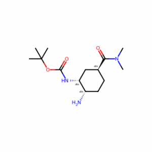 tert-Butyl ((1R,2S,5S)-2-amino-5-(dimethylcarbamoyl)cyclohexyl)carbamate