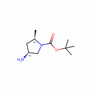 tert-butyl (2R,4S)-4-amino-2-methylpyrrolidine-1-carboxylate