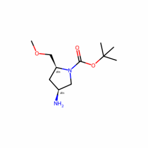 tert-butyl (2S,4S)-4-amino-2-(methoxymethyl)pyrrolidine-1-carboxylate