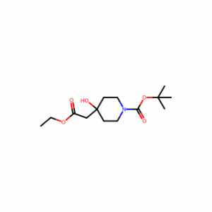 Tert-Butyl 4-(2-Ethoxy-2-Oxoethyl)-4-Hydroxypiperidine-1-Carboxylate