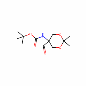 Tert-butyl (5-formyl-2,2-dimethyl-1,3-dioxan-5-yl)carbamate