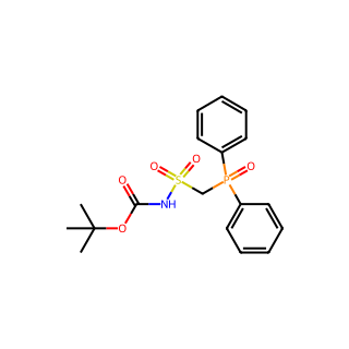 tert-Butyl ((diphenylphosphoryl)methyl)sulfonylcarbamate