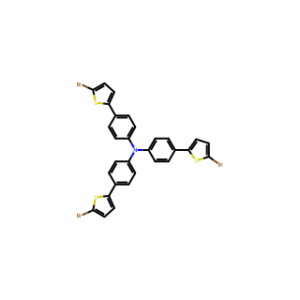 Tris(4-(5-bromothiophen-2-yl)phenyl)amine