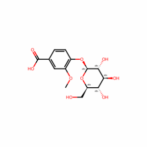 Vanillic Acid 4-β-D-glucopyranoside